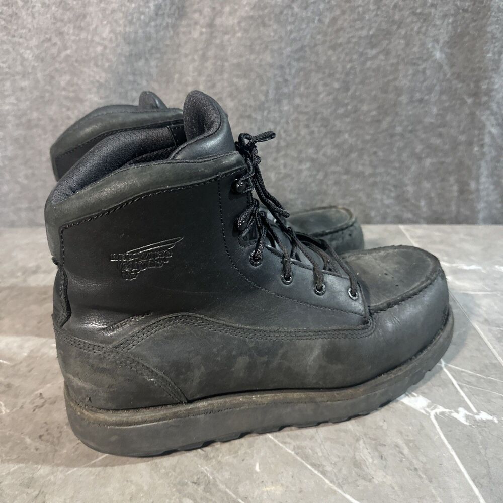 Red Wing Shoes 2447 Traction Tred Lite Black Work Boots ASTM F2413-18 Men 10 B19